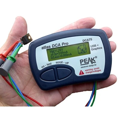 Abbildung von Peak Electronics Design DCA75 Pro Advanced Semiconductor Analyzer