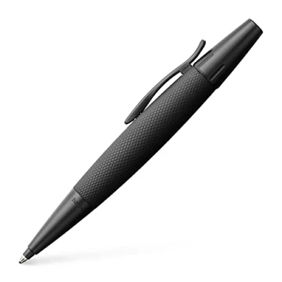 Abbildung von FABER CASTELL 148690 Drehkugelschreiber e motion pure, Stärke: B, inklusive Geschenkverpackung, Schaftfarbe: schwarz