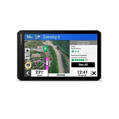 Abbildung von Garmin CamperCam 795 Camper und Caravan Europa mit Dashcam
