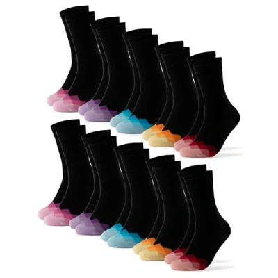 Abbildung von Occulto Damen Bunte Socken 10er Pack (Modell: Evelin) Mix2 35 38