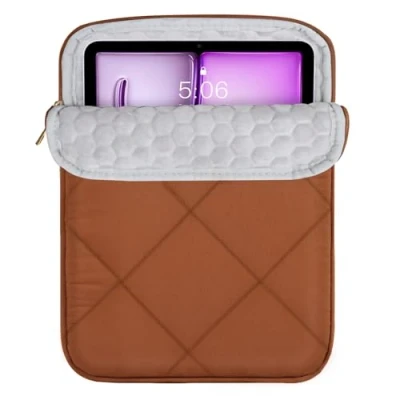 Abbildung von TiMOVO 13&quot; Puffy Tablet Hülle Tasche Frauen Passend iPad Air 13&quot;, Pro 12.9&quot;, Galaxy Tab S9+/S9 Plus/S10+/S10 Plus/S9 FE+/S9 FE Plus 12.4&quot;, Remarkable Paper 11.8&quot;, Latte