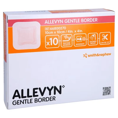Abbildung von Allevyn Gentle Border 10x10 cm Schaumver 10 St