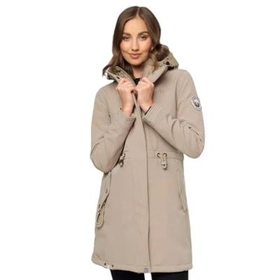 Abbildung von Marikoo Mount Presanella Parka, Damen, Größe: Small, Taupe grey