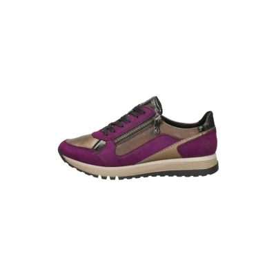 Abbildung von Rieker Sneaker low, Damen, Größe: 37, Fuchsia Schuhe