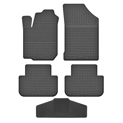 Abbildung von Fußmatten Vorne 2er Set für Toyota Yaris 2005 2011 2 II XP9 Gummi Gumimatten