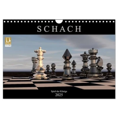 Abbildung von SCHACH Spiel der Könige (Wandkalender 2025 DIN A4 quer), CALVENDO Monatskalender