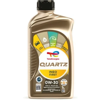 Abbildung von Total Quartz Ineo First 0W 30 1l Motoröl 183103 CITROËN: Jumper II Pritsche/Fahrgestell, Kastenwagen, C4 Schrägheck