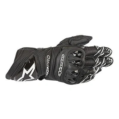 Abbildung von Alpinestars Gp Pro R3 Gloves Motorradhandschuhe, Schwarz, S