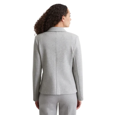 Abbildung von Marc O&#039;Polo Regular AUS INTERLOCKQUALITÄT Blazer, Damen, Größe: 32, Soft stone melange