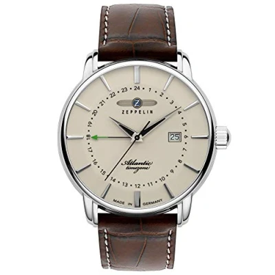 Abbildung von Zeppelin Uhr, Herren, Größe: One Size, Beige