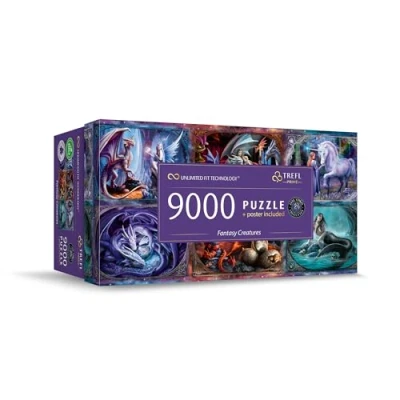 Abbildung von Trefl GmbH Puzzle 81034 Anne Stokes Fantasie Kreaturen Puzzle, 9000 Puzzleteile