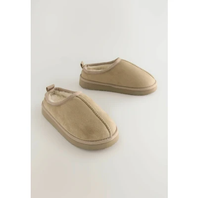 Abbildung von Next Regular FIT Hausschuh für Kinder, Größe: 42, Neutral Schuhe