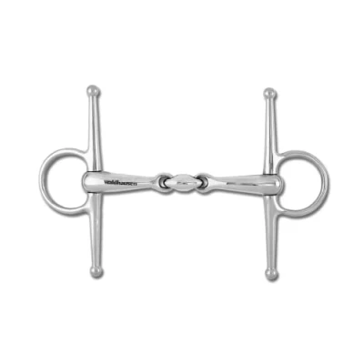 Abbildung von Waldhausen Knebeltrense 16mm Doppelt Gebrochen 14,5cm