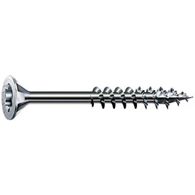 Abbildung von SPAX Universalschraube, 6 x 80 mm, 90 Stück, Teilgewinde, Senkkopf, T STAR plus T30, 4CUT, WIROX A9J 8000000277061