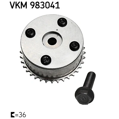 Abbildung von SKF VKM 983041 Nockenwellenversteller Einlassseite 36