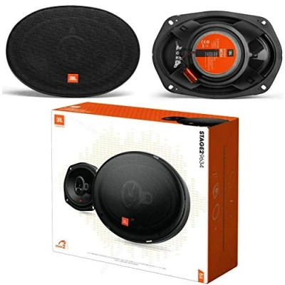 Abbildung von 2 koaxial 3 Wege Lautsprecher kompatibel mit JBL STAGE2 9634 6 x 9 15,00 23,00 cm 150 230 mm 70 watt rms 420 max 4 ohm 92 db, pro Paar