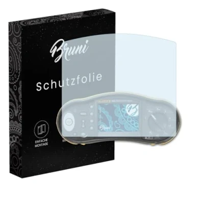 Abbildung von Bruni Schutzfolie kompatibel mit Fluke 1664 FC Folie, glasklare Displayschutzfolie (2X)