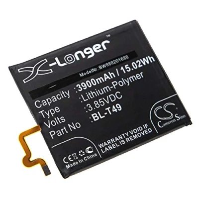 Abbildung von vhbw 1x Akku kompatibel mit LG K51S, LM K410BMW, K510BMW, K510HM, K510 Handy Smartphone Telefon (3900 mAh, 3,85 V, Li Polymer)