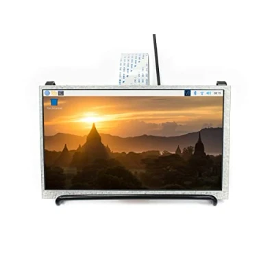 Abbildung von Waveshare 7inch IPS LCD 1024X600 High Resolution Display Screen for Raspberry Pi 4 2B 3B 3B+ 3A+ Zero W WH Supports Raspbian Ubuntu OSMC DPI Interface