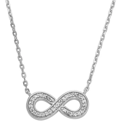 Abbildung von Fossil Halskette silvercoloured, Damen, Größe: One Size, Silver coloured