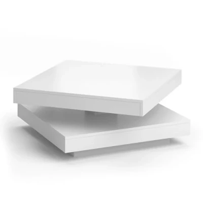 Abbildung von Vicco Couchtisch Elias, Weiß, 70 x 34 cm, Kippbar