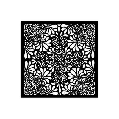 Abbildung von Stamperia Thick Stencils for Scrapbooks, Albums, Cards, Bullet Journalling, and More, Flexible Material, Easy to Clean, Perfect Crafts Gifting (Favourites Refresh, Lace)