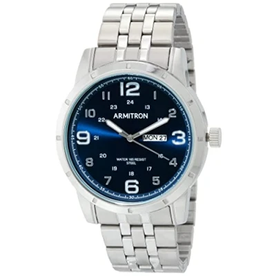 Abbildung von Armitron Herren Armbanduhr mit leicht ablesbarer Tages /Datumsfunktion, 20/5398