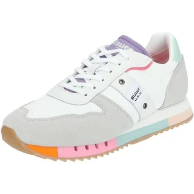 Abbildung von Blauer Melrose Sneaker low, Damen, Größe: 38, Fantasy/ice Schuhe
