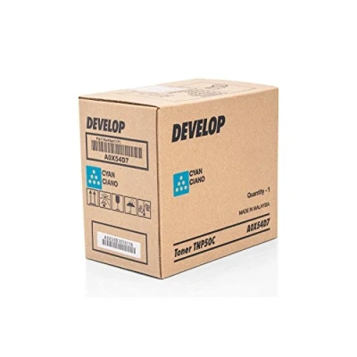Abbildung von Develop Original A0X54D7 TNP 50C Toner cyan 5.000 Seiten