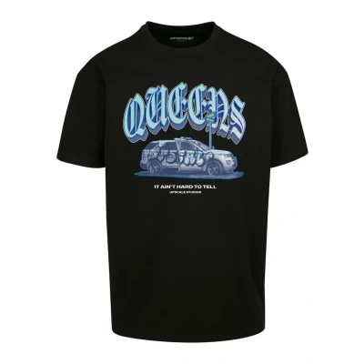 Abbildung von Upscale by Mister Tee Queens Tshirt print, Größe: Small, Black