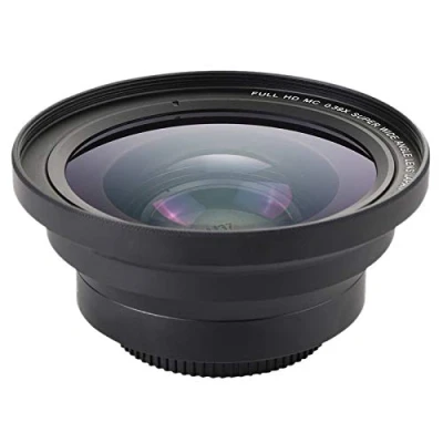 Abbildung von Spactz Professionelles 37 mm Makro+72 Weitwinkelobjektiv, 0,39 faches Full HD für 4K Camcorder