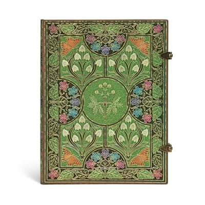 Abbildung von Paperblanks Blühende Poesie Notizbuch Ultra Liniert, (230 x 180)