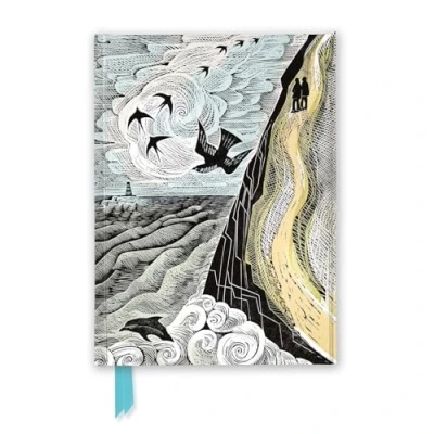 Abbildung von Angela Harding: The Salt Path Foiled Journal (Flame Tree Notebooks): Unser hochwertiges, liniertes Blankbook mit festem, künstlerisch geprägtem ... Notizbuch DIN A 5 Magnetverschluss)