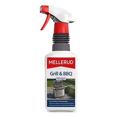 Abbildung von Mellerud Grill &amp; BBQ Reiniger 1 x 0,46 l Ergiebiges Spray zur Reinigung von Eingebranntem, Fett und Verkrustungen