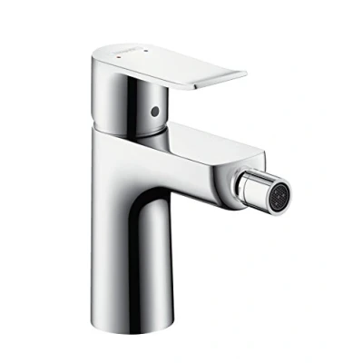 Abbildung von hansgrohe Bidetarmatur &quot;Metris&quot;, mit Zugstangen Ablaufgarnitur, chrom