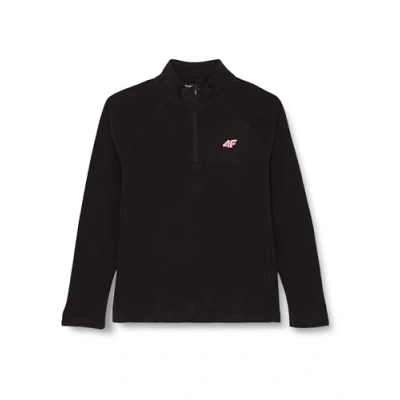 Abbildung von 4F Junior F033 Fleece Unterwäsche für Kinder Schwarze Farbe 7 Jahre