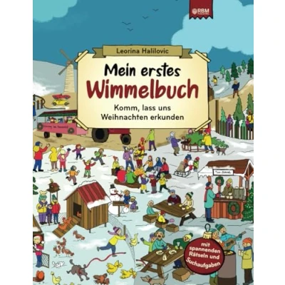 Abbildung von Mein erstes Wimmelbuch: Komm, lass uns Weihnachten erkunden! Magische Weihnachtsgeschichten zum Vorlesen mit Rätseln und Suchaufgaben für Kinder ab 2 Jahren (Wimmelbücher, Kinderbuch Weihnachten)