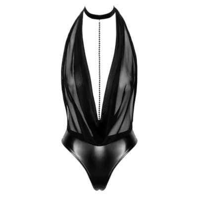 Abbildung von Body „Orgia Exclusive“ im stilvollen Material Mix