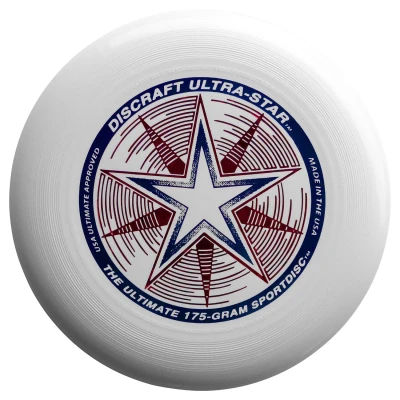 Abbildung von Discraft Unisex Erwachsene Ultrastar Frisbeescheibe, Weiß, 27,5cm
