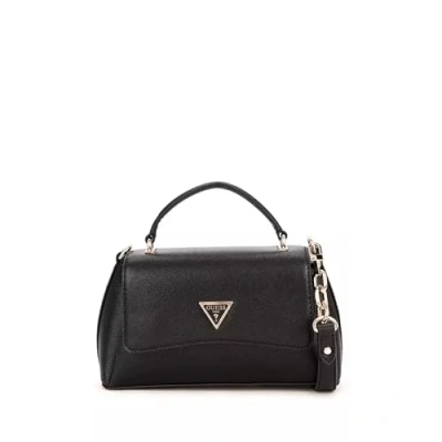 Abbildung von Guess ECO Gloriana COMP FLAP Handtasche, Damen, Größe: One Size, Black