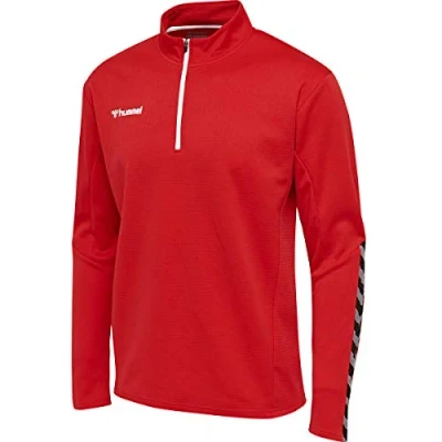 Abbildung von Hummel Hmlauthentic Sweatshirt für Kinder, Größe: 140, True red