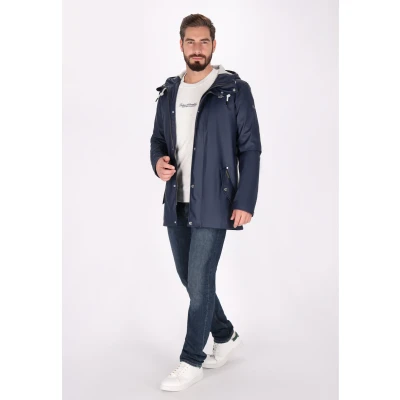 Abbildung von SCHMUDDELWEDDA Herren Regenjacke XXL / Marine 100% Polyester