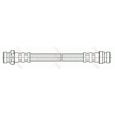 Abbildung von TRW PHA448 Bremsschläuche 330 M10x1 HYUNDAI: Matrix