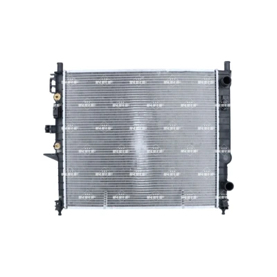 Abbildung von NRF 55335 Kühler, Motorkühlung Aluminium 610 545 42 mit Anbauteilen Kühlrippen gelötet MERCEDES BENZ: ML Klasse