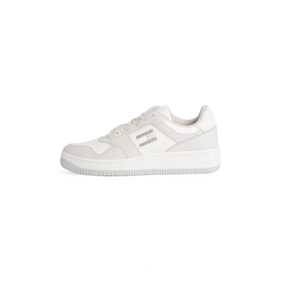 Abbildung von Tommy Jeans Retro Basket Cupsole Tumble Sneaker low, Herren, Größe: 42, Stratus grey Schuhe