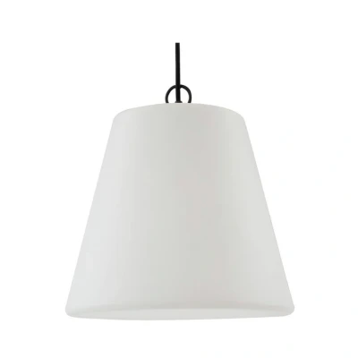 Abbildung von Lindby Außenhängeleuchte Alaida, weiß, Kunststoff, E27, IP65