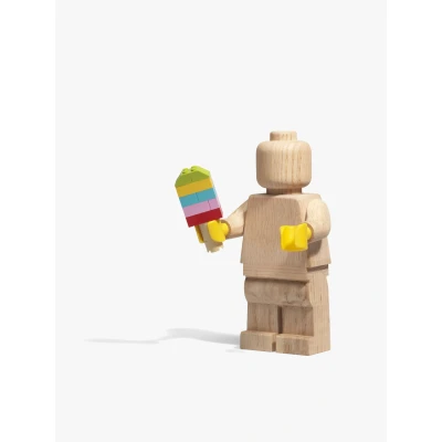 Abbildung von LEGO Minifigur aus Holz