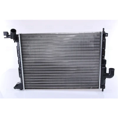 Abbildung von NISSENS 63019A Kühler, Motorkühlung Aluminium 496 359 40 Kühlrippen mechanisch gefügt OPEL: Vectra B Limousine, CC, Caravan