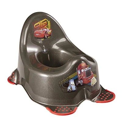 Abbildung von keeeper Töpfchen Kindertopf Cars metallic mit Anti Rutsch Funktion