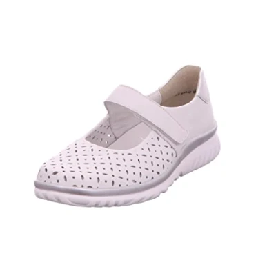 Abbildung von Semler Damen Lena Mary Jane Schuh, Weiss Silber, 39.5 EU